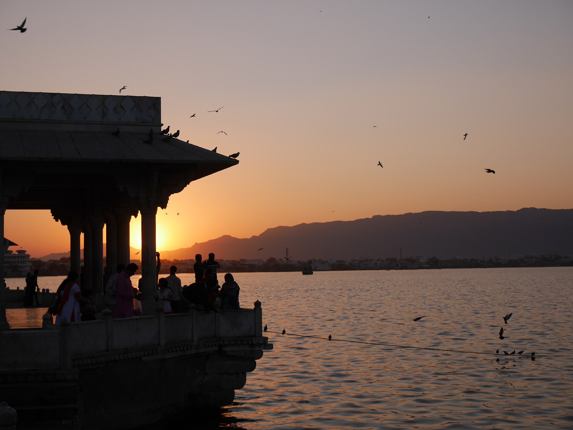 Ana Sagar Lake, Ajmer