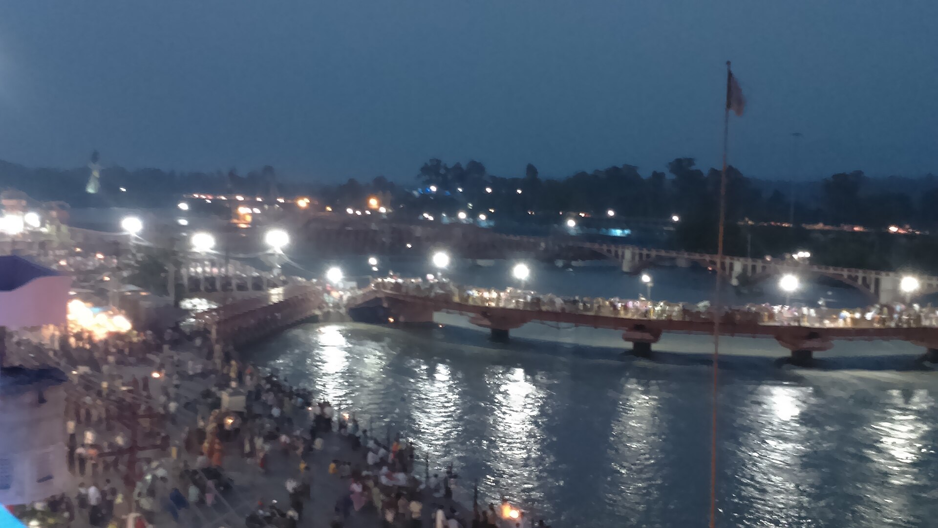 Evening on the Ganges, Haridwar — Faridabad to Haridwar taxi | EZPZ Taxi