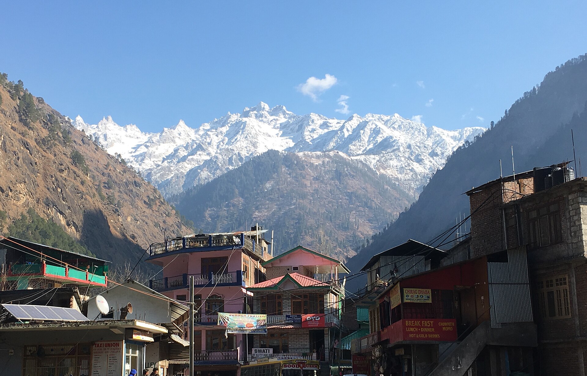 Himalayan views, Kasol