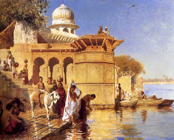 The Yamuna ghats, Mathura — Delhi to Mathura taxi | EZPZ Taxi