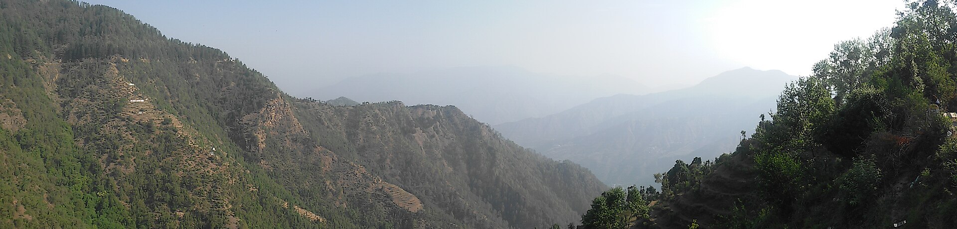 Doon Valley panorama, Mussoorie