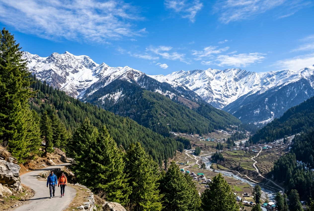 Manali mountains
